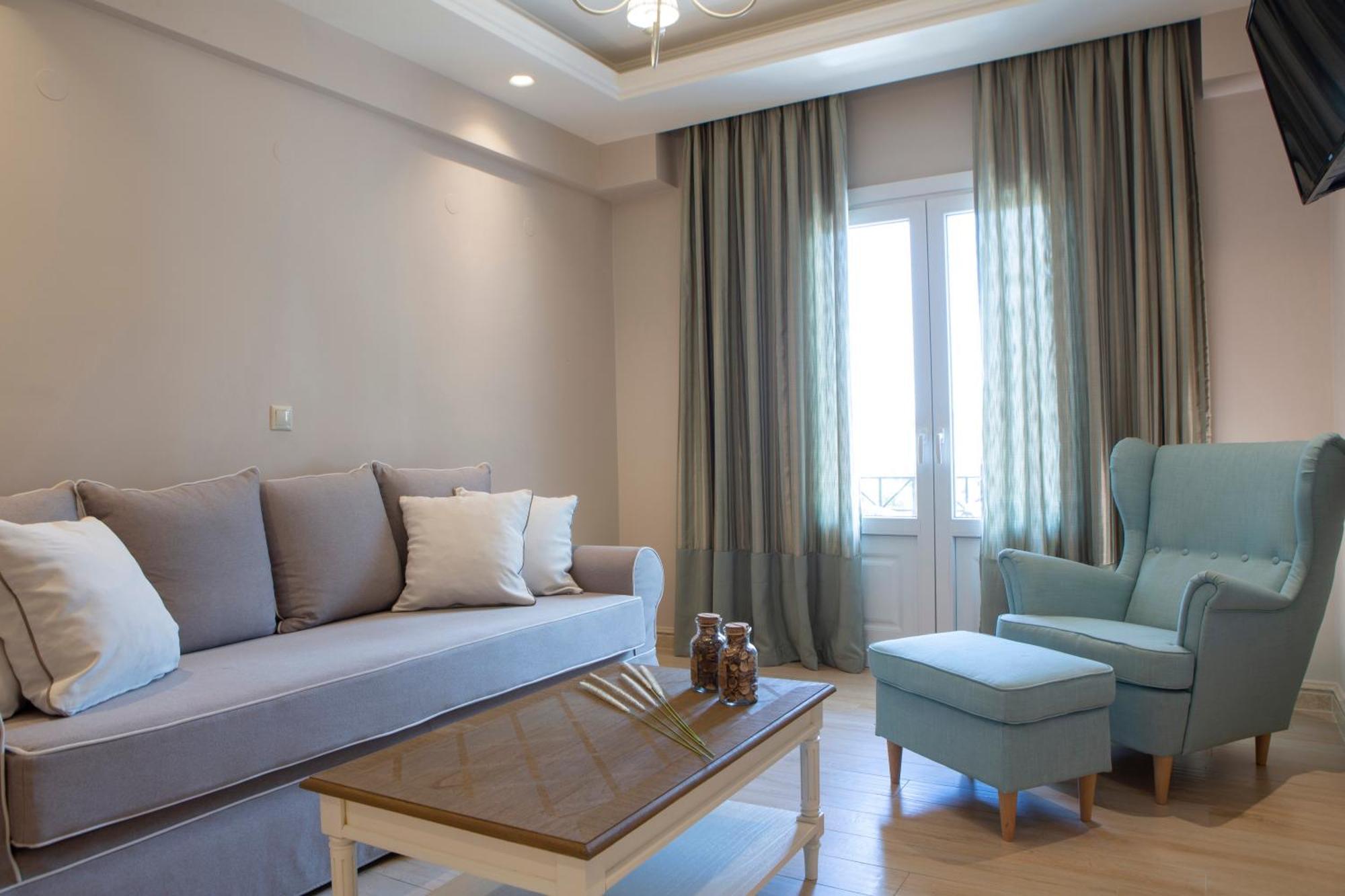 Lefko Hotel & Apartments 奈德里 外观 照片