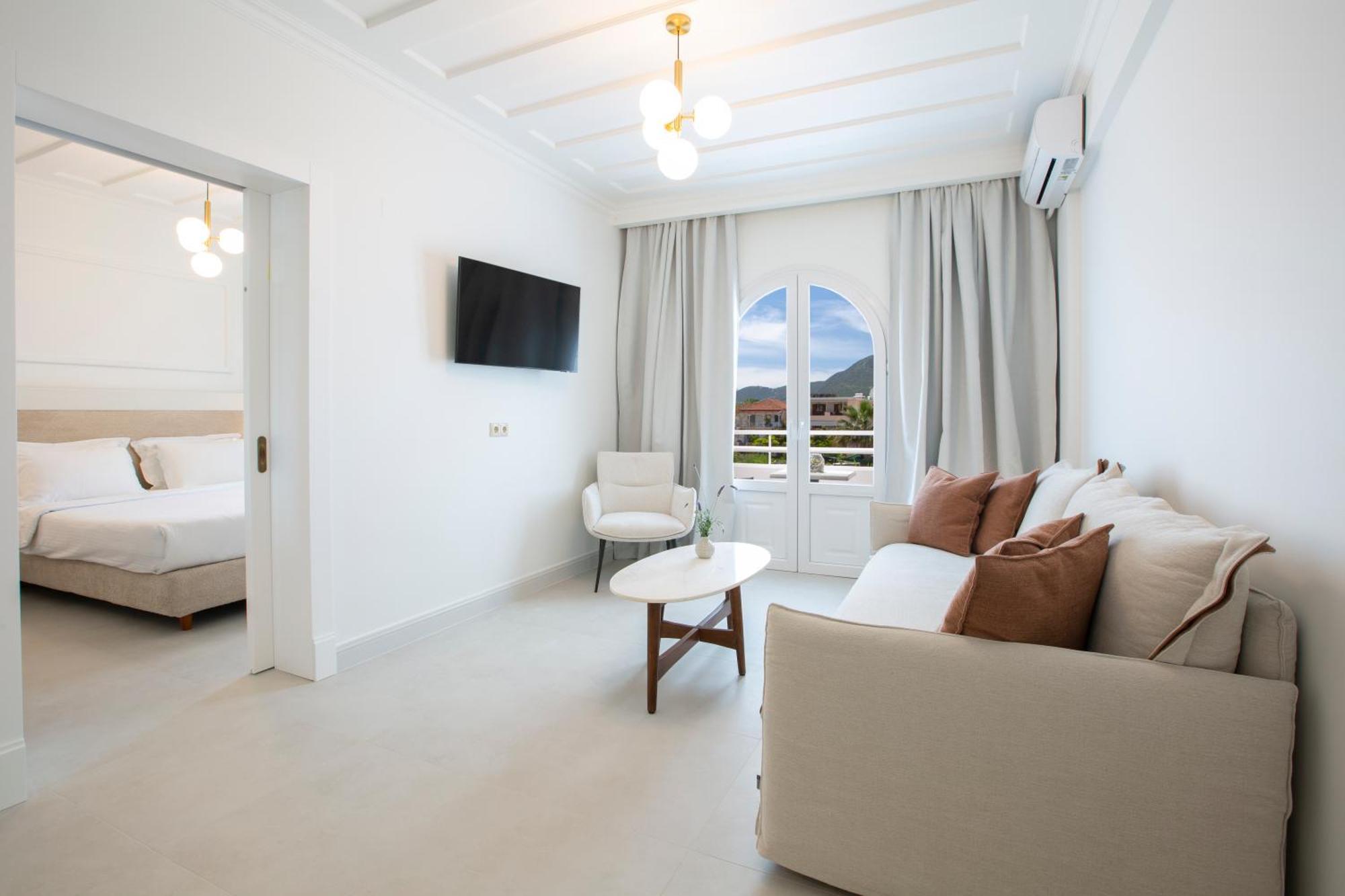 Lefko Hotel & Apartments 奈德里 外观 照片