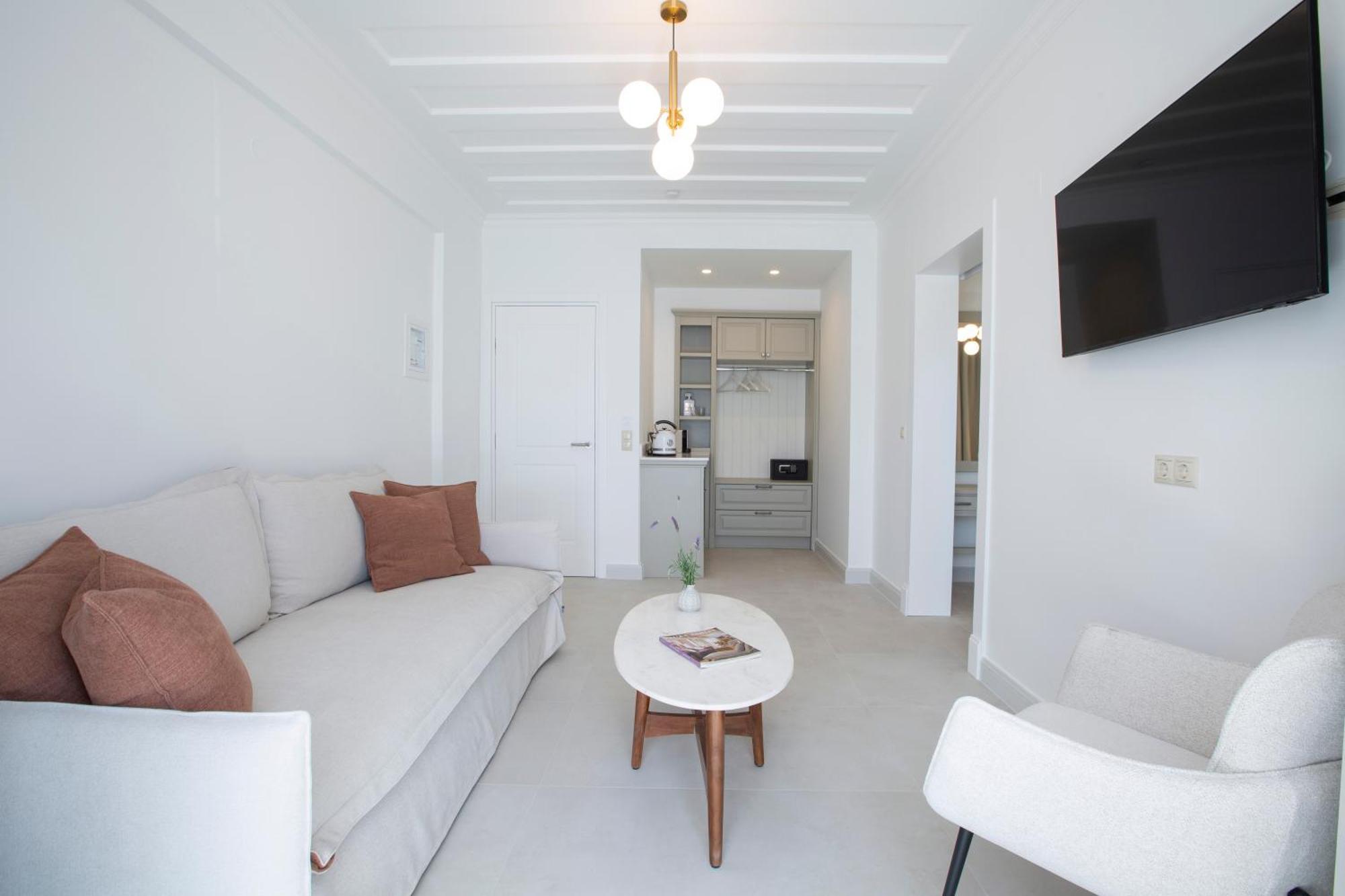 Lefko Hotel & Apartments 奈德里 外观 照片