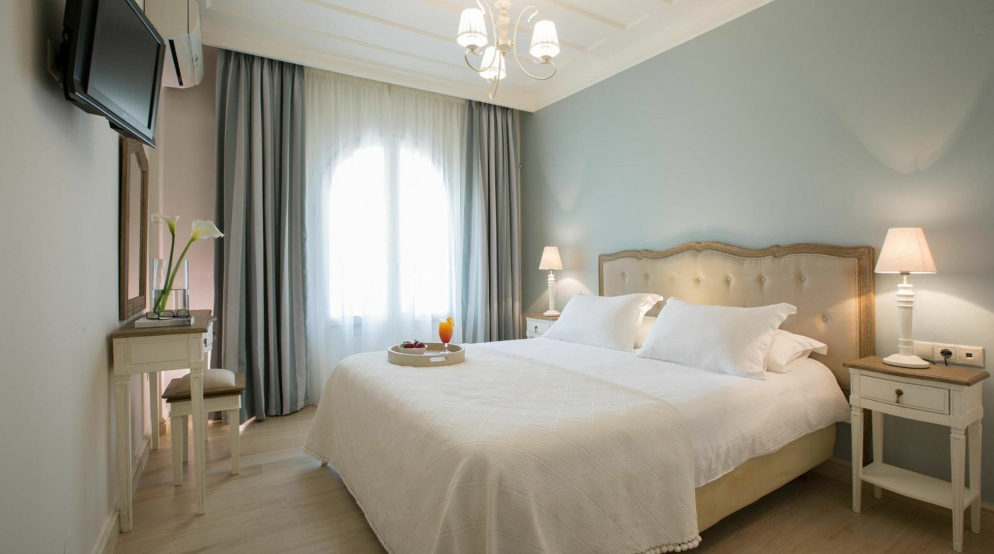 Lefko Hotel & Apartments 奈德里 外观 照片